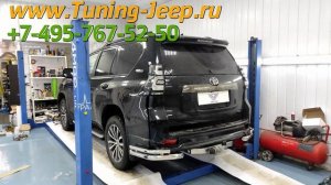 Обвес на Тойота Прадо Блэк Оникс от ТиДжей-Тюнинг
