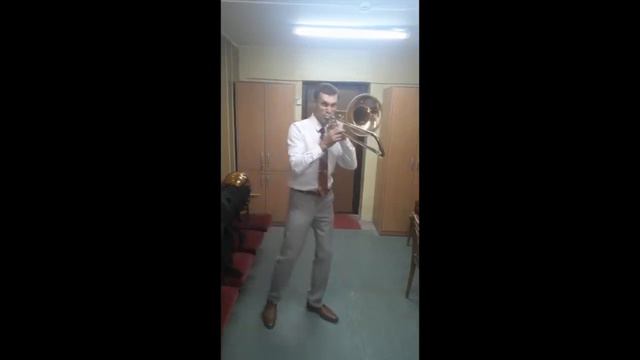 Презентация моего бас тромбона Holton TR-181 смотреть онлайн