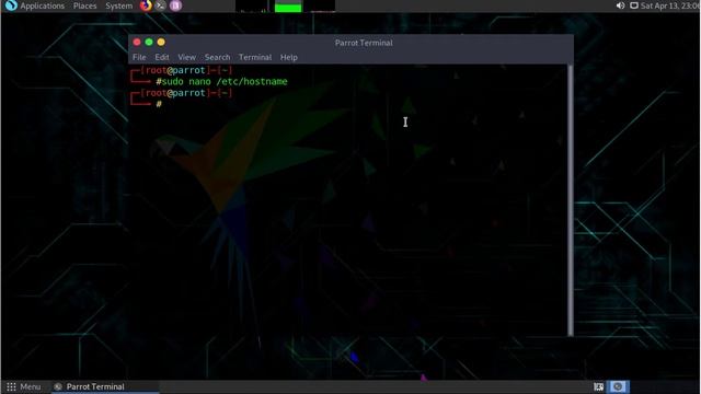 How to change hostname | Parrot OS 100% working By JK Ethcial hacker смотреть онлайн