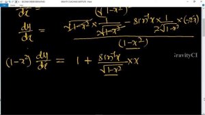 Q29 | If y= sin-1x/(1-x2)1/2 show that (1-x2)d2y/dx2 - 3x dy /dx -y =0 | Second Order Derivatives