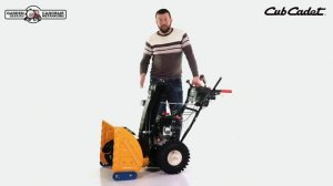 Сборка бензинового снегоуборщика Cub Cadet XS2 61 SWE