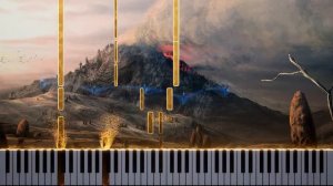 Morrowind Main Theme - Visualized Piano Cover