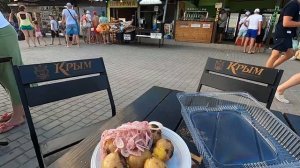 "Шашлычный рай" в Судаке. Где поесть настоящий, крымский шашлык.