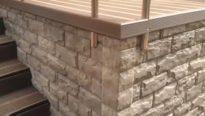 Крыльцо. Террасная доска и панели Альта-профиль