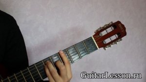 Аккорд G# или Ab на гитаре