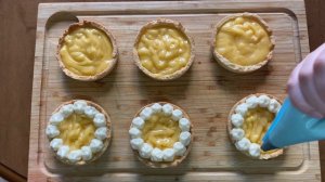 Тарт с лимоном