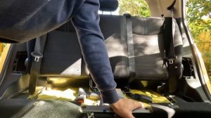 DIY - Nissan Leaf - How to remove the rear seats