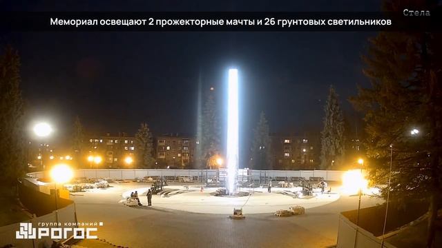 Таймлапс "Стела. Ижевск - город трудовой доблести"