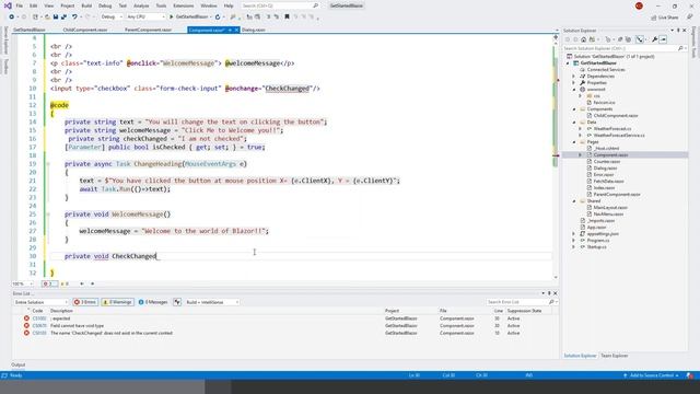 How to do CheckBox OnChange Event Handling in ASP.NET Core 3 Blazor смотреть онлайн