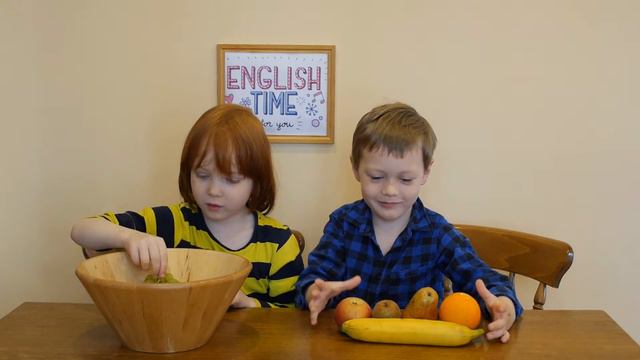 english time, фрукты на английском смотреть онлайн