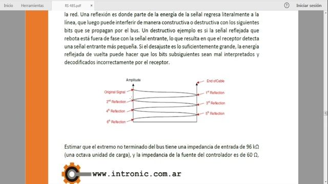 Comunicación a distancia con RS-485, cálculos y diseño más envío de datos SPI смотреть онлайн