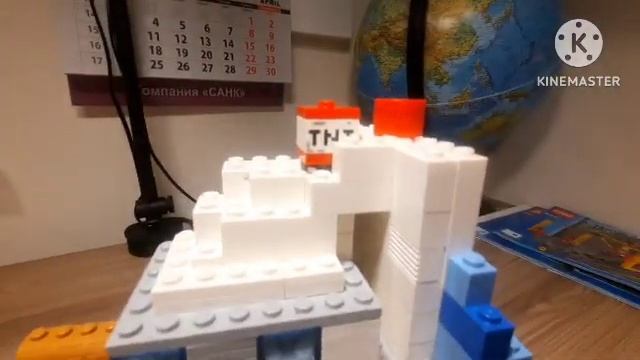 Обзор на мой самодельный набор 21137 Горная Пещера