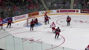 Молодежная сборная России по хоккею, в которой соб...ной суперсерии со сборными юниорских лиг Канады