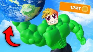 КАК ДАЛЕКО Я СМОГУ БРОСИТЬ СУПЕРГЕРОЙСКИЕ ПРЕДМЕТЫ в Muscle Throw Roblox