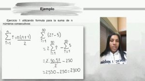 Formulas de suma (Teorema 4,2)- Cruzvy Granado