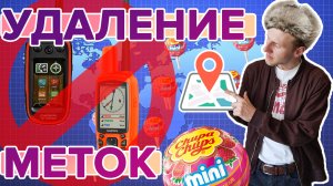 Как удалить метку на карте Garmin Astro 430 Alpha 100