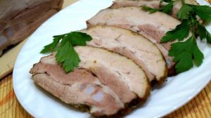 ГРУДИНКА В ЛУКОВОЙ ШЕЛУХЕ