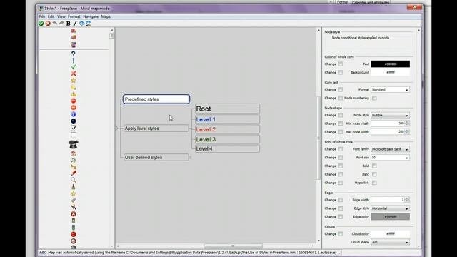 Formatting In Freeplane