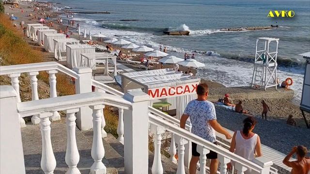 2022 г. Сочи /Головинка/. Море, пляж, закаты. Дорога домой. Часть 2. смотреть онлайн