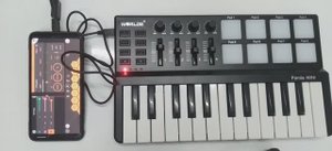 Использование midi клавиатуры Panda Mini в FL Studio Mobile