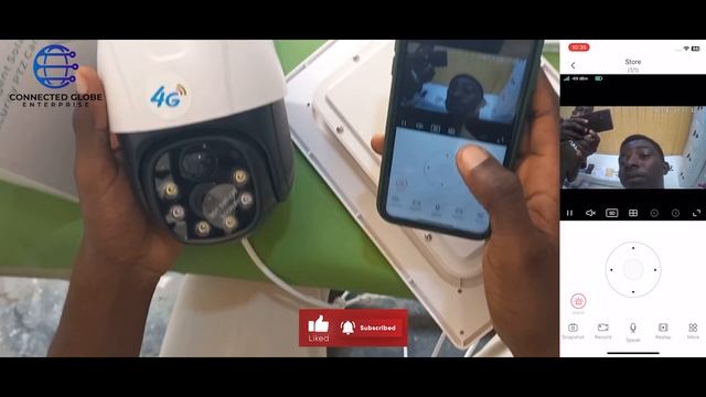 How to connect your phone to 4G V380Pro PTZ Solar camera. смотреть онлайн