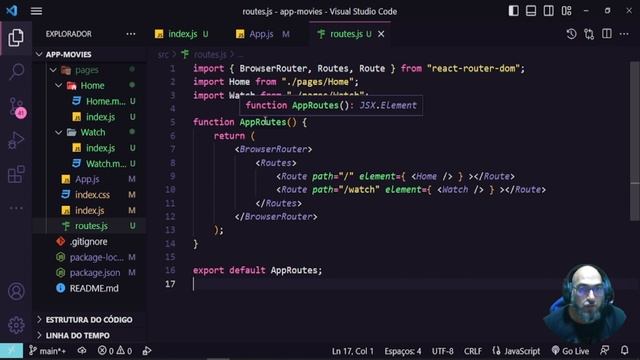 Curso De React JS Aula 08 Criar Rotas E Páginas, React Router DOM