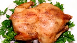 Курица гриль в микроволновке! Вкусно и быстро!