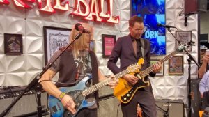 Steve Morse and Paul Gilbert Black Dog NAMM 2020