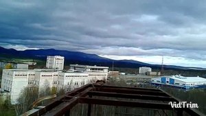 Город „Апатиты" с высоты!