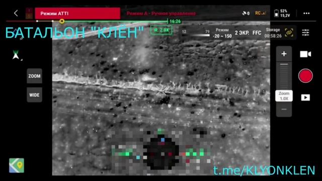 Экипаж  БМД-4 и расчет орудия Д-20 разносят позиции украинских боевиков