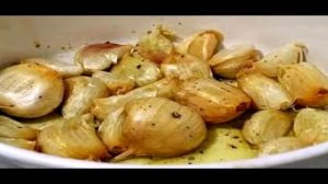 Чеснок жаренный