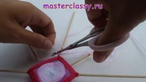 Мандала из ниток своими руками: видео урок