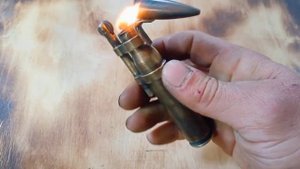 Бензиновая зажигалка, зажигалка по мотивам игры МЕТРО 2033.