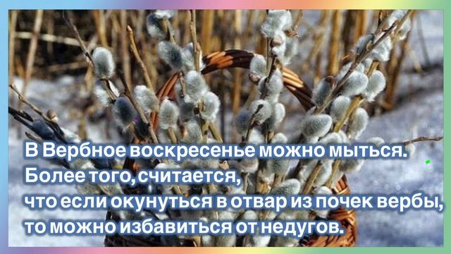 Что можно и что нельзя делать на Вербное Воскресенье 2021