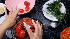 Соленые помидоры как из бочки!!!