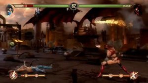 Mortal Kombat 9 - Kitana Vs Skarlet (Very Hard)
