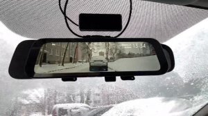 70MAI ОБЗОР и установка регистратор-зеркала  D07 вместо штатного зеркала с камерой заднего вида