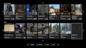 SKYRIM PS4 MOD LIST IS GROWING