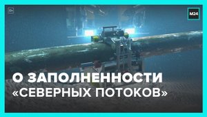 В "Газпроме" рассказали о заполненности "Северных потоков" на момент аварии - Москва 24