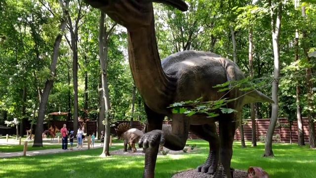 Парк динозавров в г.Харьков смотреть онлайн