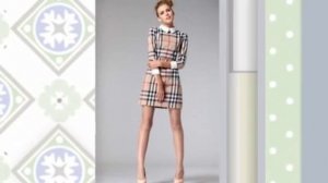 Модное платья в клетку 2014 / Fashionable dress cell pattern 2014