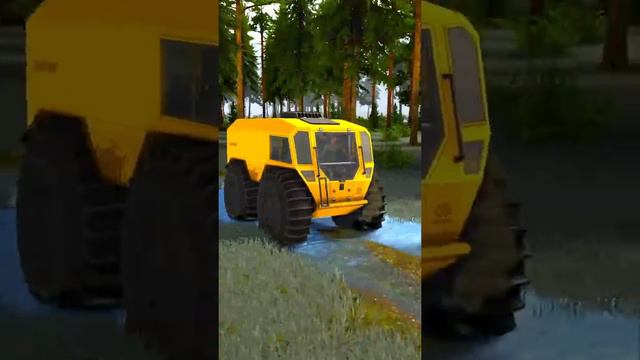 ПРОЕХАЛ ПО ГРЯЗИ НА BMW ИЗ NFS MOST WANTED в SPINTIRES