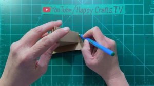 DIY PIZZA SLICE BOX I DIY FUN GIFT BOX I EASY DIY PAPER CRAFTS