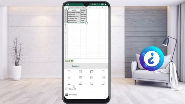 How to add a Border in Excel on mobile смотреть онлайн