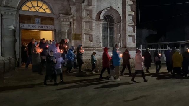 Православные верующие отметили Пасху- самый важный из христианских праздников.
