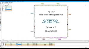 Выпуск 1. Почти пустой проект на FPGA Cyclone IV EP4CE6E22C8N