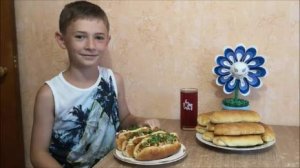 Булочки на МАЙОНЕЗЕ для хот-догов Датский хот-дог Рецепт булочек