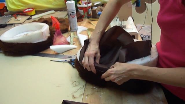 МК Простые лапы с когтями | Ростовая кукла Медведь