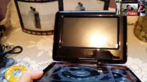 zBOGDANom - Портативный DVD Плеер в Автомобиль с Аккумулятором 7 Дюймов