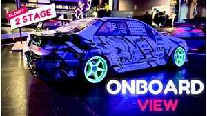 RC Drift Car Onboard View | 2 Stage 2024 | 2 Part